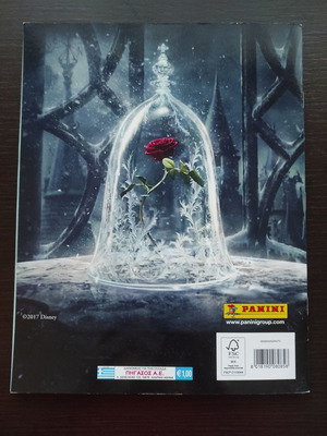 Panini album Beauty and the Beast used