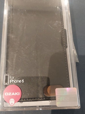 Ozaki flip cover for iPhone 6 new with tempered glass