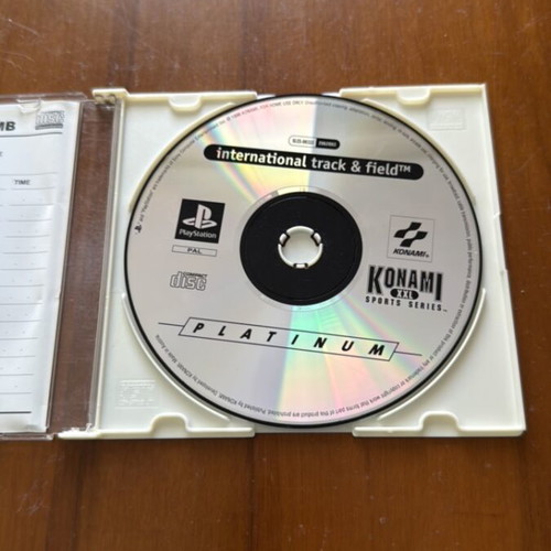 International Track and Field PlayStation 1 game used, sports