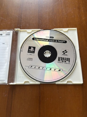 International Track and Field PlayStation 1 game used, sports