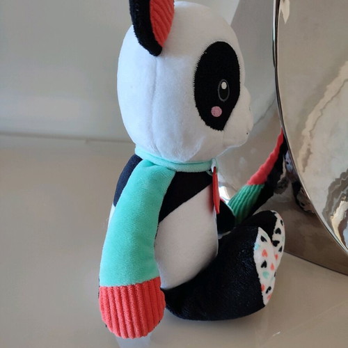 Clementoni Baby Plush Panda like new with sounds for 0+ months
