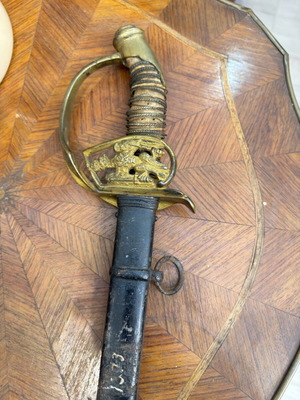 Σπαθί διακοσμητικό μεταχειρισμένο, παλιό σε καλή κατάσταση