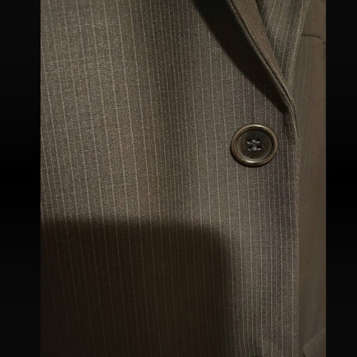 Caramelo dark gray suit like new, jacket and trousers