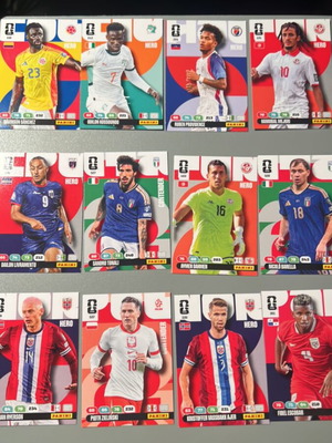 Κάρτες Panini FIFA World Cup 2026 σαν καινούργιες, πακέτο 12