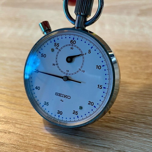 Seiko Wound Vintage Stopwatch Like New