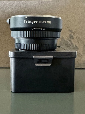Fringer EF-FX Pro smart adapter for Canon EF to Fujifilm X like new