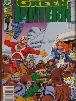 Green Lantern комикс употребяван, 1990, английски