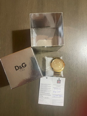 Dolce & Gabbana ρολόι χειρός σαν καινούργιο, χρυσαφί