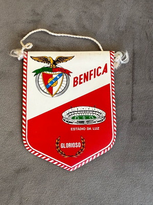 Benfica FC banner like new, authentic