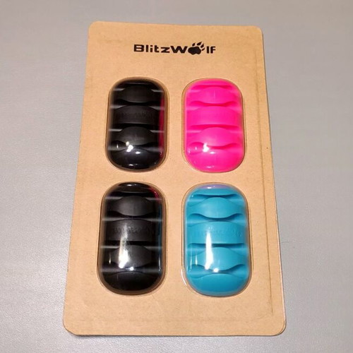BlitzWolf cable management bases new, pack of 4, TPU