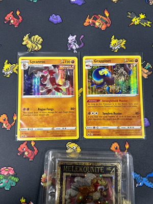 Pokemon cards Chillin holographic, σετ 2 τεμαχίων