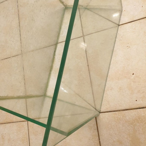 Glass container used, rectangular, 50x30 cm