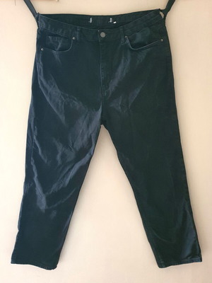 Women's black jeans high waist like new, sizes L-XL