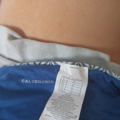 Calzedonia bikini bottom, blue and white, size XL