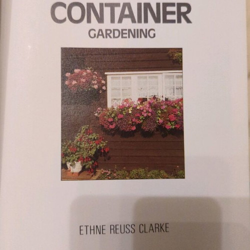 Container Gardening Collins Aura Garden Handbooks like new