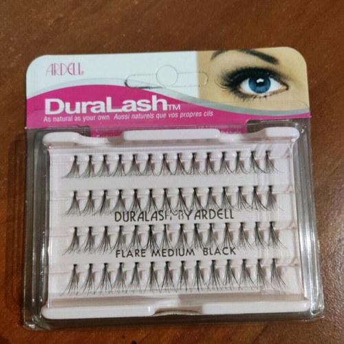 Ardell Duralash False Eyelashes New, Medium Black, Sealed