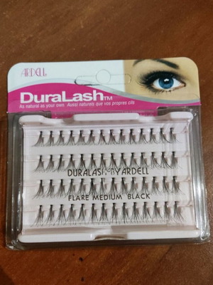 Ardell Duralash False Eyelashes New, Medium Black, Sealed