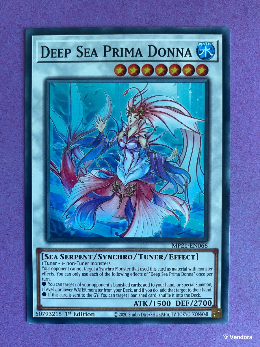 Yu-Gi-Oh Deep Sea Prima Donna MP21-EN066 -  0,35 - Vendora.cy
