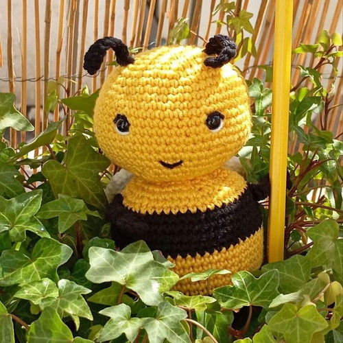 Bee crochet toy made to order