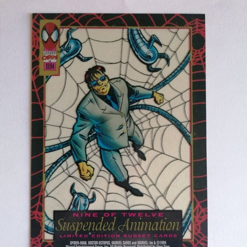 1994 Fleer The Amazing Spider-Man collectible card 9 of 12 like new