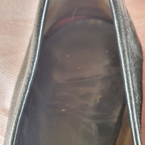 Bottega Veneta men's shoes used, black, size 42