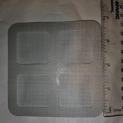 Adhesive screens for bathroom drain like new