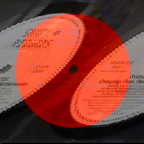 Thanatos Emerging From The Netherworlds βινύλιο μεταχειρισμένο, metal