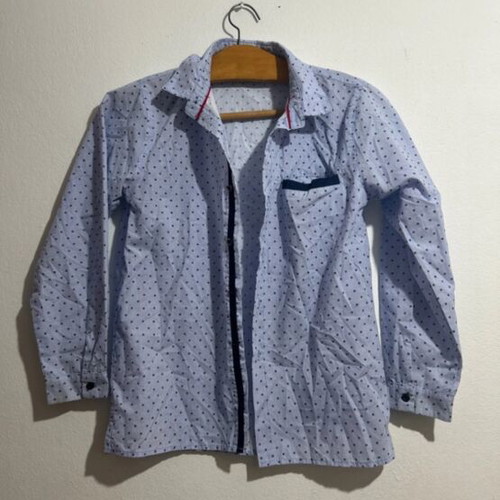 Matoufrance shirt 140 cm like new, black and blue
