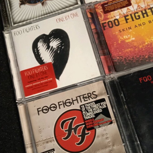 Foo Fighters CD discography like new, rock collection