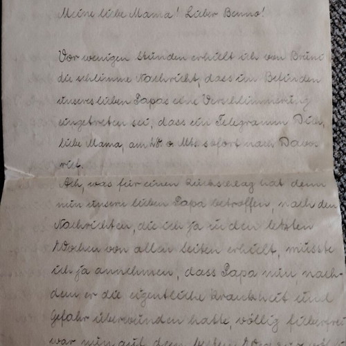 Feldpost Letter 1942 with Envelope from Eastern Front, authentic