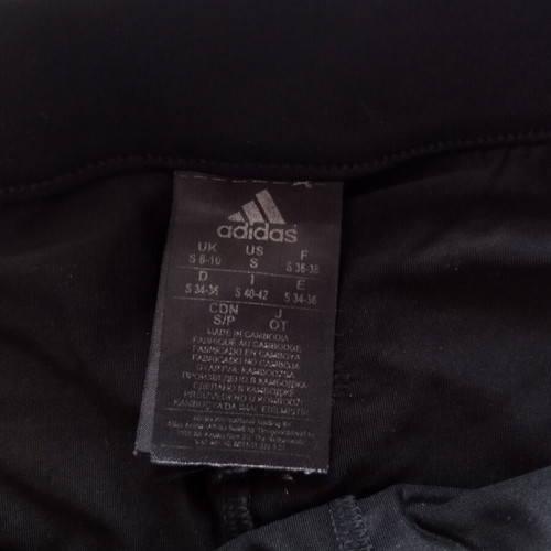 Adidas skort like new, black and white, size S