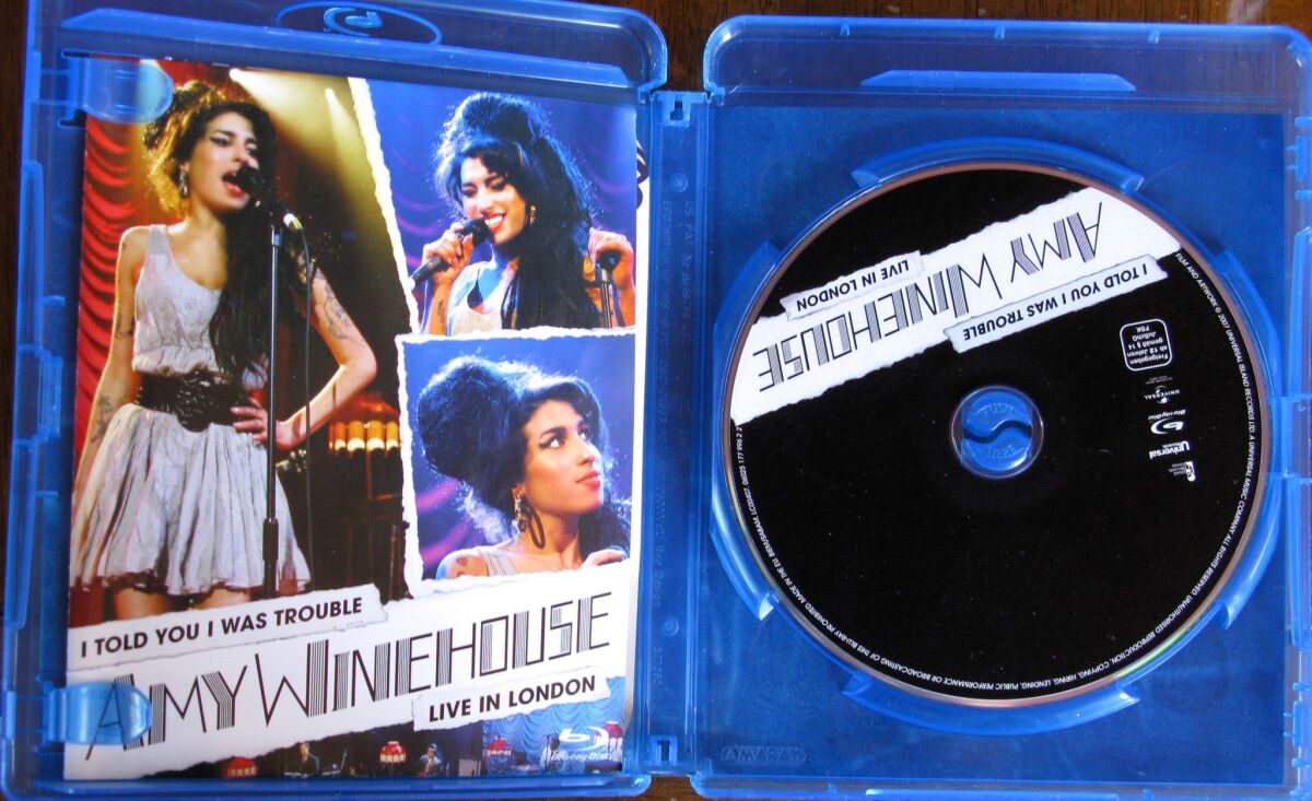 Blue Ray DVD Amy Winehouse Live in… - € 12,00 - Vendora.cy