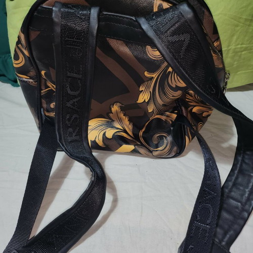 Versace Jeans backpack with baroque print like new