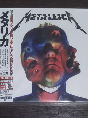 Metallica Hardwired To Self Destruct 3x SHM-CD ιαπωνική πρώτη έκδοση σαν καινούργιο