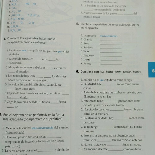 Spanish Learning Book Español en Marcha 3 B1 Cuaderno de ejercicios used