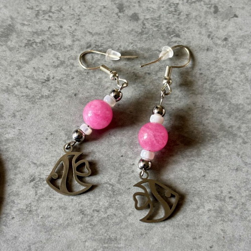 Summer jewelry set like new, colorful, 6 pieces