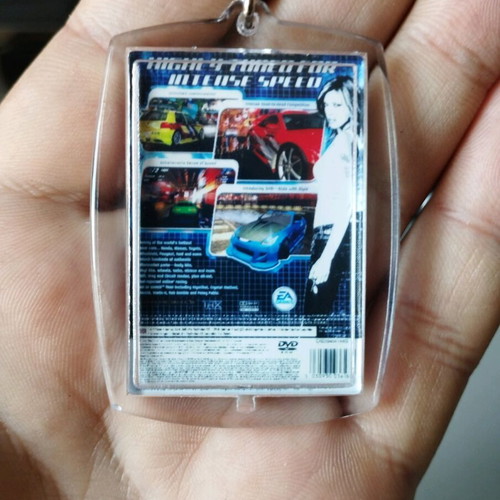 Need for Speed Underground PS2 acrylic keychain