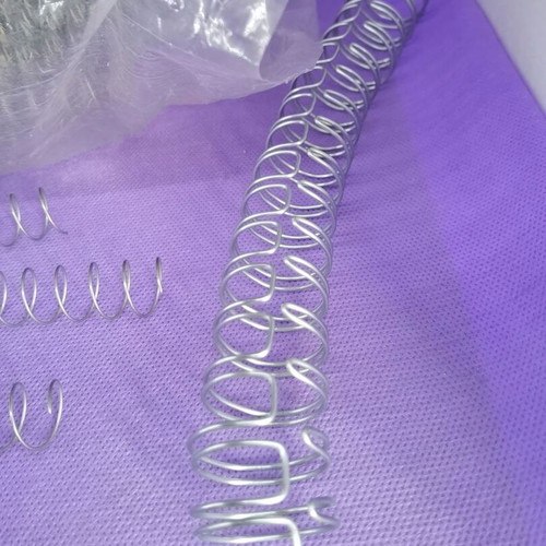 Binding springs for books and notebooks new, set of 184 pieces