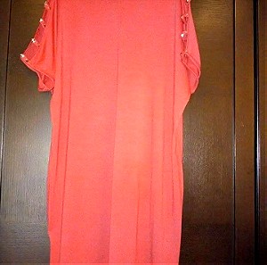 Φόρεμα κόκκινο, one size.