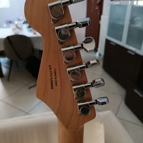 Squier Contemporary Stratocaster HH guitar with soft case