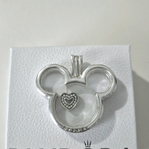 Silver s9.25 Ale Disney pendant used with petite charm