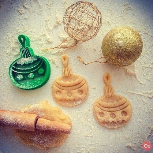 Christmas ornament cookie cutter made to order