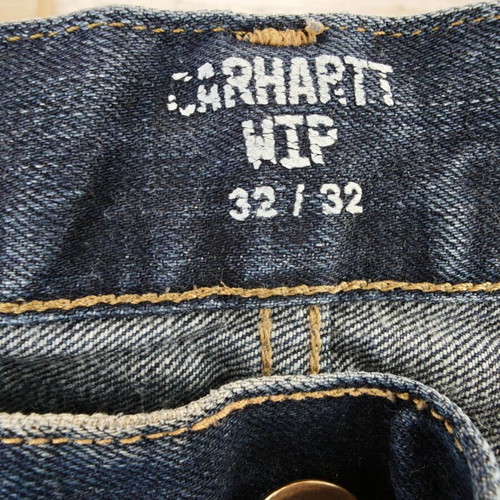 Carhartt WIP men's classic jeans, blue, size M