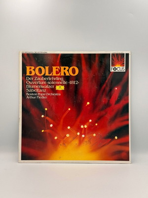 Bolero vinyl record used with Der Zauberlehrling and Säbeltanz