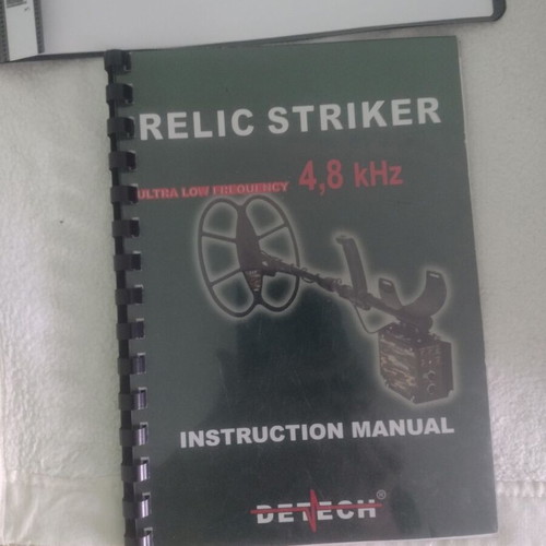Detech Ultimate DD 13" coil new for Relic Striker