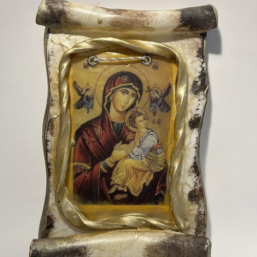 Axion Esti Handmade Wax Icon new 19x25 cm