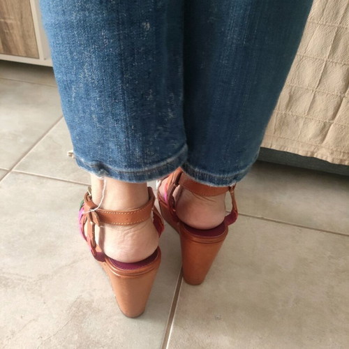 Missoni sandals size 37 like new, multicolor