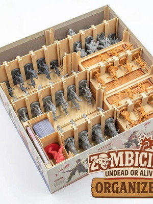 Zombicide Undead or Alive Board Game Organizer new, 3D printed
