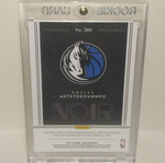 Kostas Antetokounmpo Panini Noir Blue Color Rookie Card with autograph like new