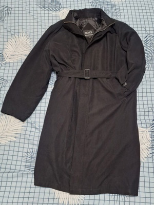 Boss 3XL black coat with removable lining